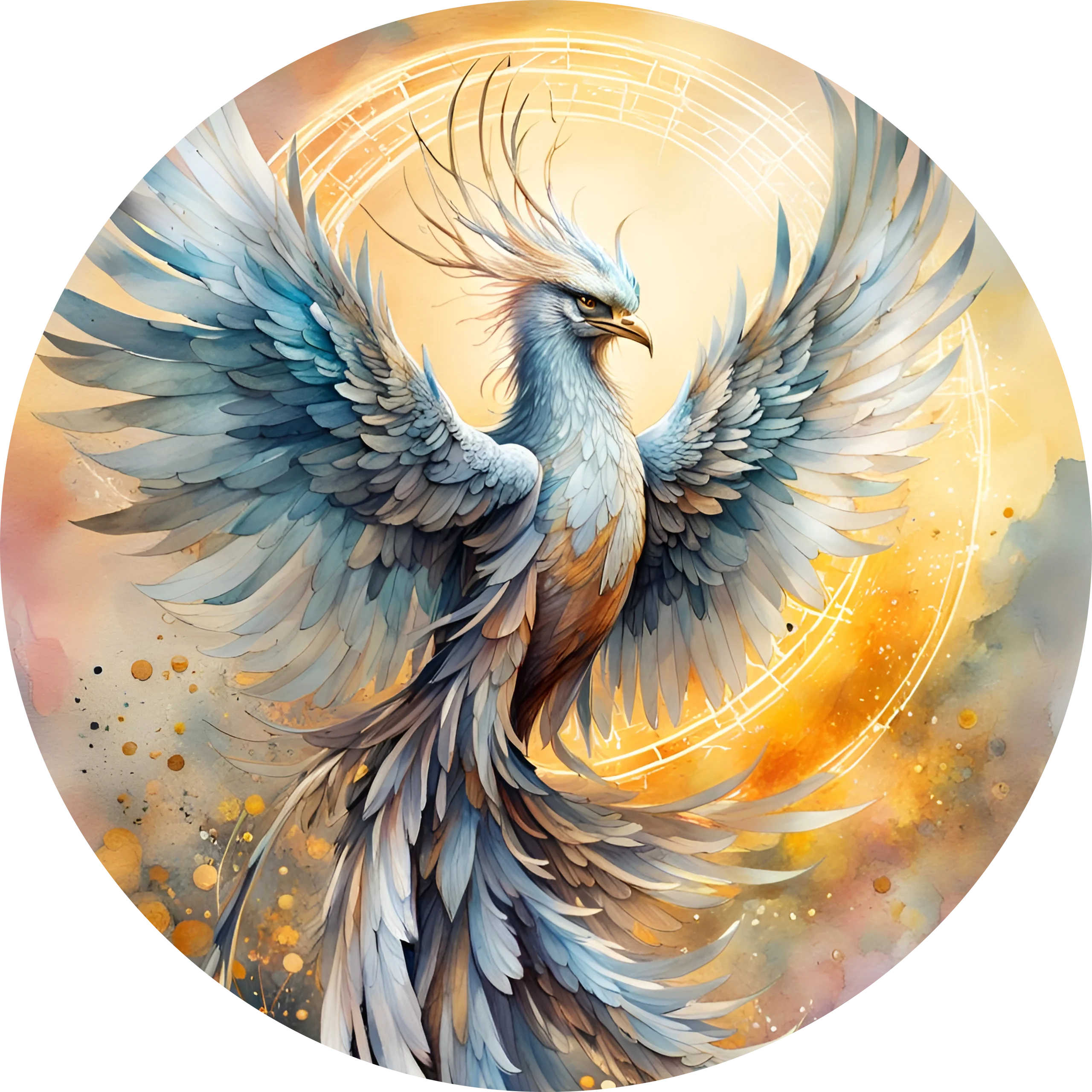 Phoenix Rising – Healing and Renewal with Phoenix Counselling 1814 Illustration of a rising phoenix symbolising healing, renewal, and personal growth for Phoenix Counselling 1814